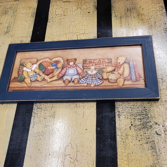 🐻🧸🖼 Bears Picture w/ frame - Picture 2 of 15